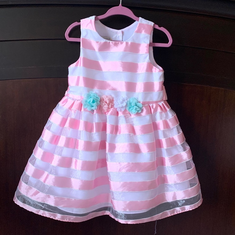 Striped toddler dress